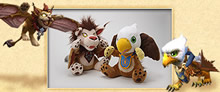 Wind Rider and Gryphon Plushies}