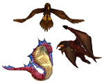 Tickbird, Cobra, and Proto-Drake Whelp